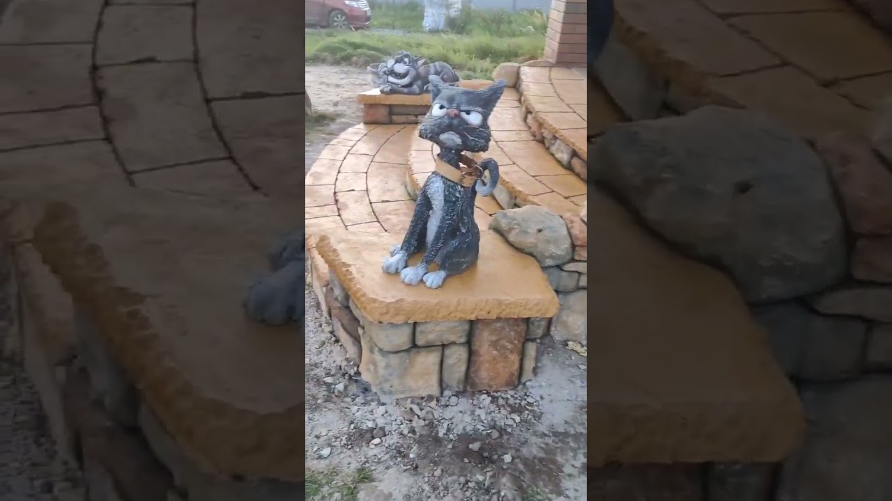 ступеньки вход в дом из арт бетона мастер Shirokov Shirokov #сказочнаямастерскаяколесникова