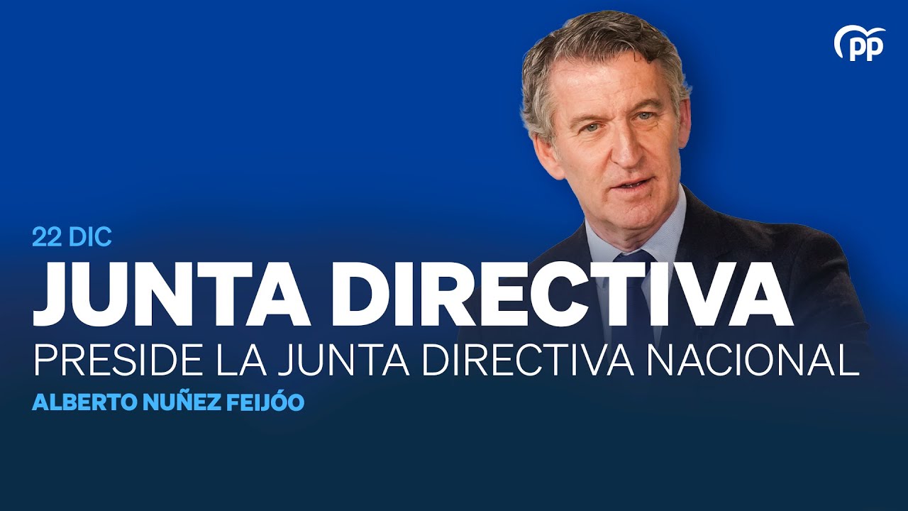 🔵DIRECTO: Feij&oacute;o preside la Junta Directiva Nacional