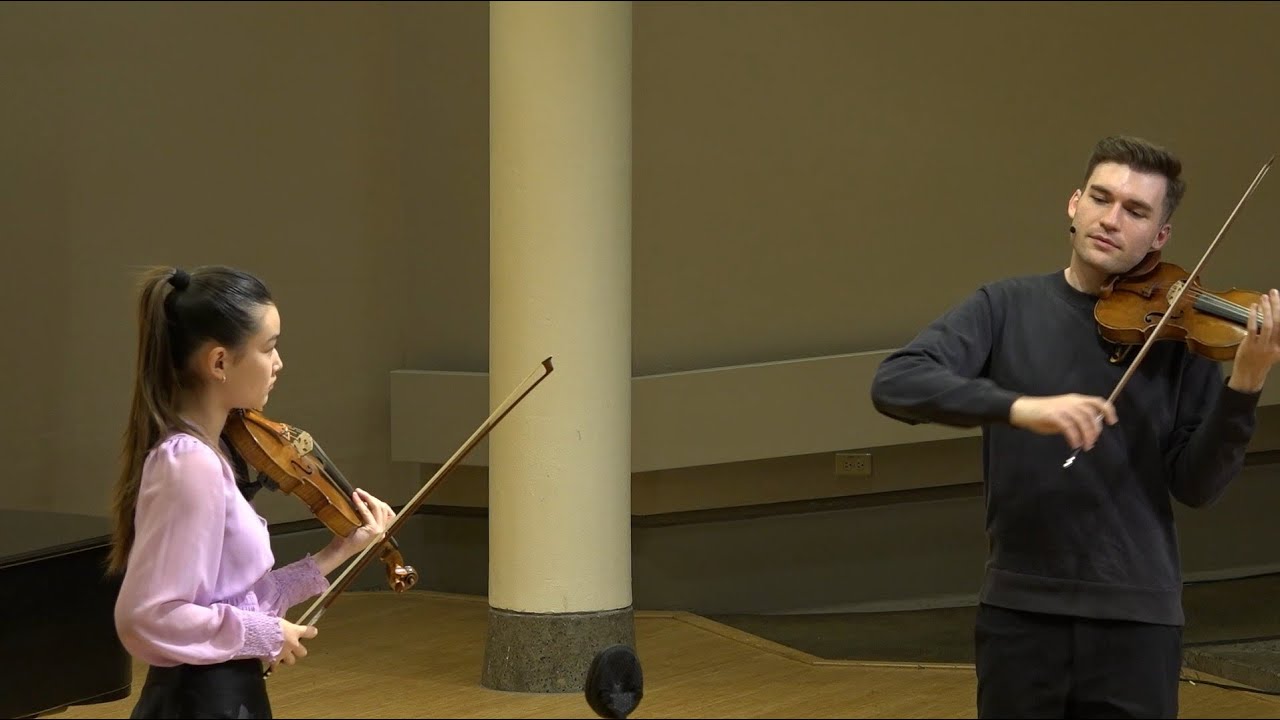 CMNW 2023 Summer Festival Violin Masterclass with Alexi Kenney