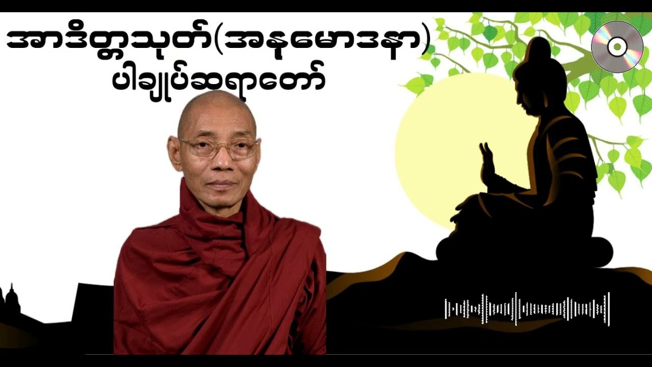 အာဒိတ္တသုတ်(အနုမောဒနာ)ပါချုပ်ဆရာတော်ဘုရား #buddha #တရားတော်များ #dhamma
