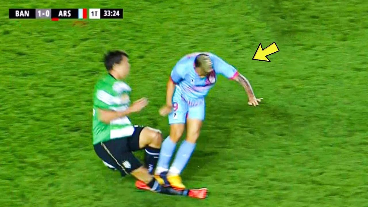 Dirty & Brutal Fouls in Football