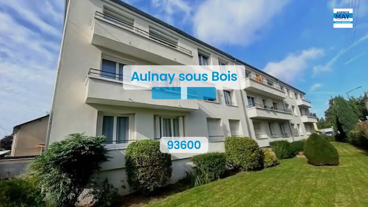 Aulnay-sous-Bois (93600)  Appartement F3 Fontaine des Pr&eacute;s avec balcon