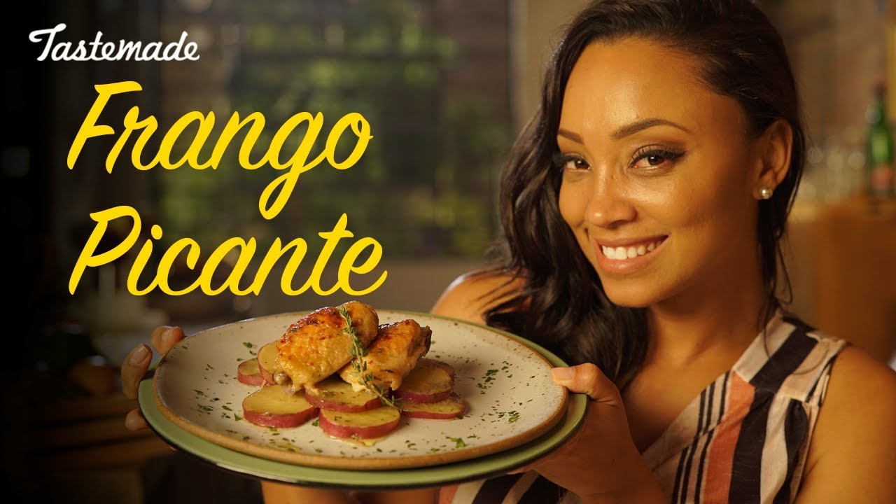 FRANGO PICANTE MARINADO NA LARANJA com Michele Crispim | Origens