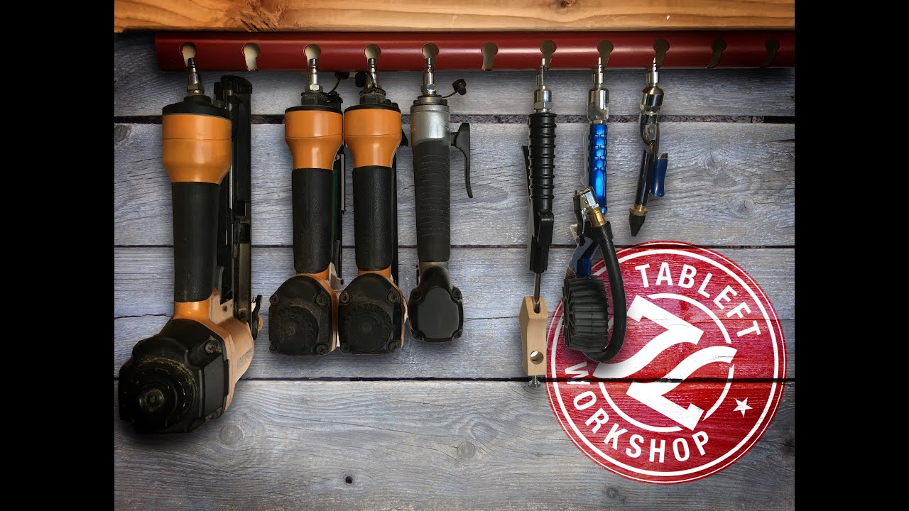 BUILD: PVC Air Tool Rack