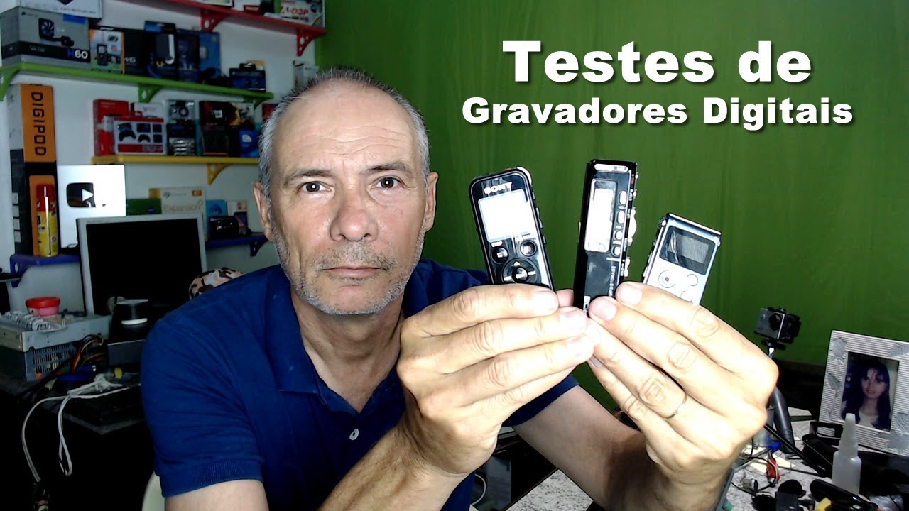 Testes de Gravadores Digitais