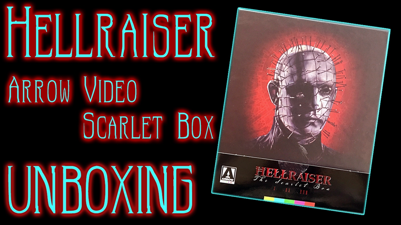 Hellraiser Scarlet Box Arrow Video Boxset Unboxing
