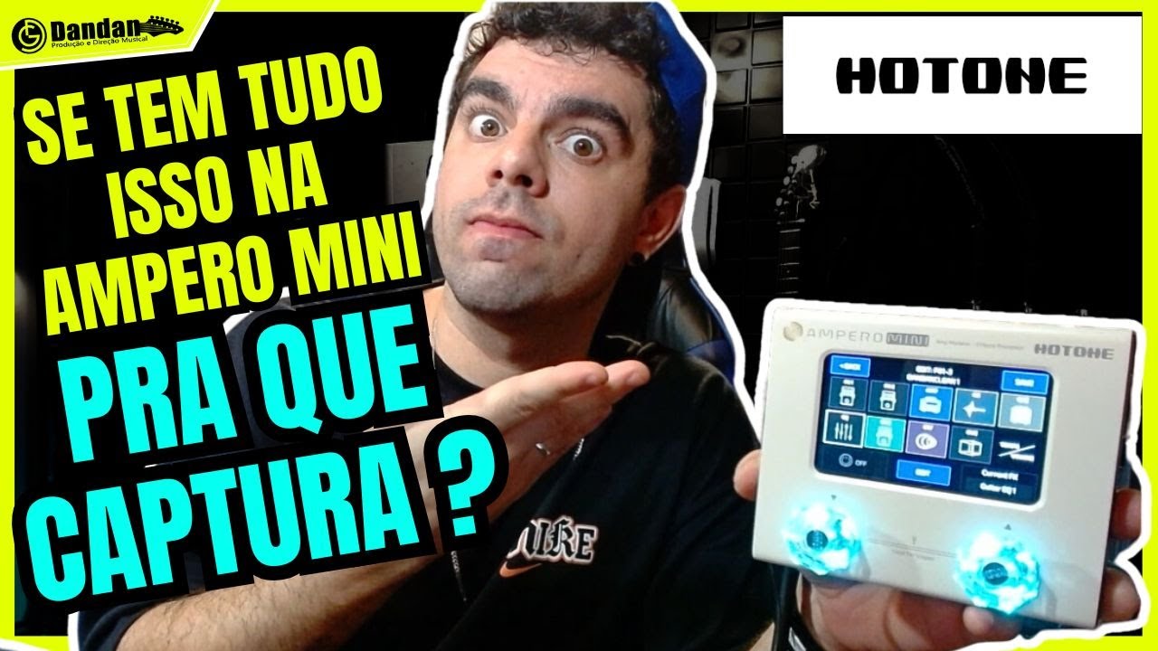 AMPERO MINI | MINHA PRIMEIRA EXPERIENCIA COM ESSA PEDALEIRA GIGANTE!!! 2025 TIMBRES E DICAS APRENDA