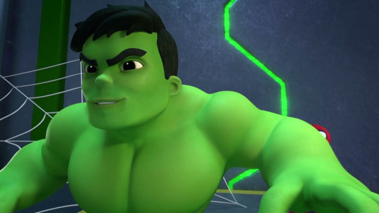 🕷️ A Helping Hulk | Spidey and His Amazing Friends | Disney Junior Africa