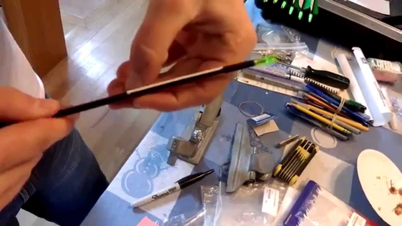 Easton X 10 Arrow  Construction How To