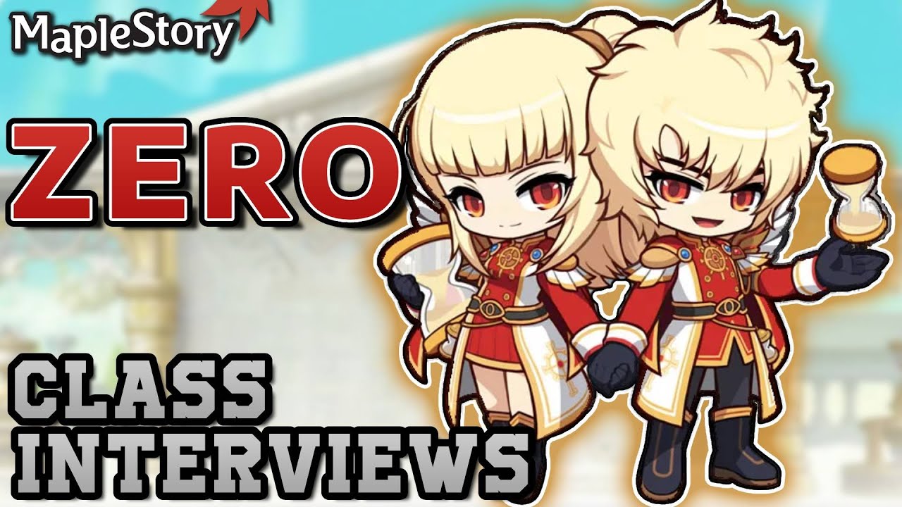 ZERO Class Interview w/ ORVIUS | Ranking ALL Maplestory Classes