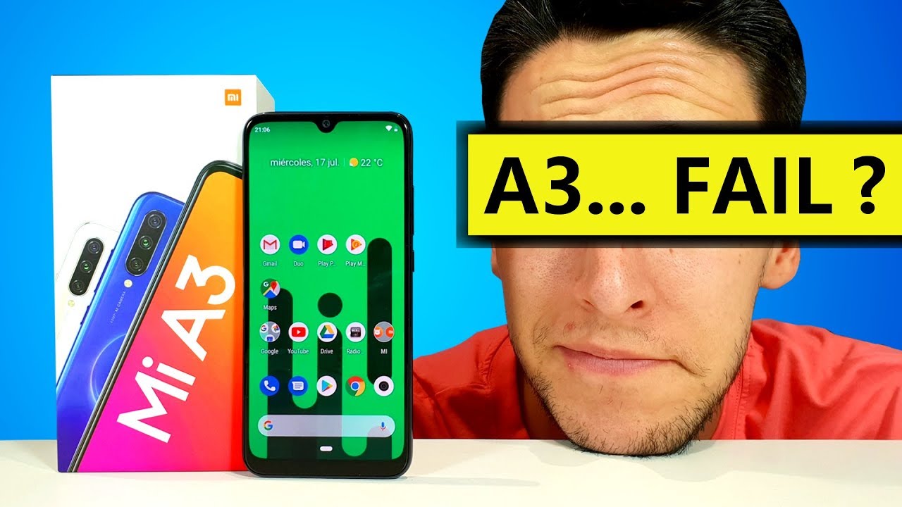 LO TENGO!!!!!!! Xiaomi Mi A3, UNBOXING y PRUEBAS
