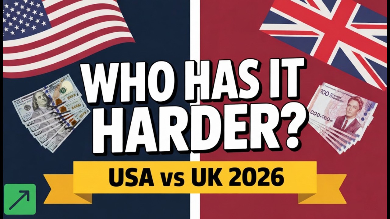 USA vs UK Cost of Living 2026 &mdash; Who Actually Has It Harder? (The Numbers Will Shock You)