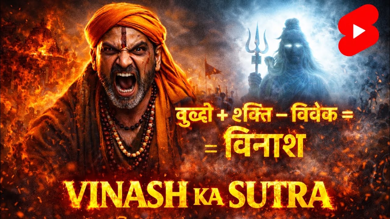 🔱  VINASH KA SUTRA | 🔥 Ultimate Destruction Anthem 2026 | AtmaRaag ✨