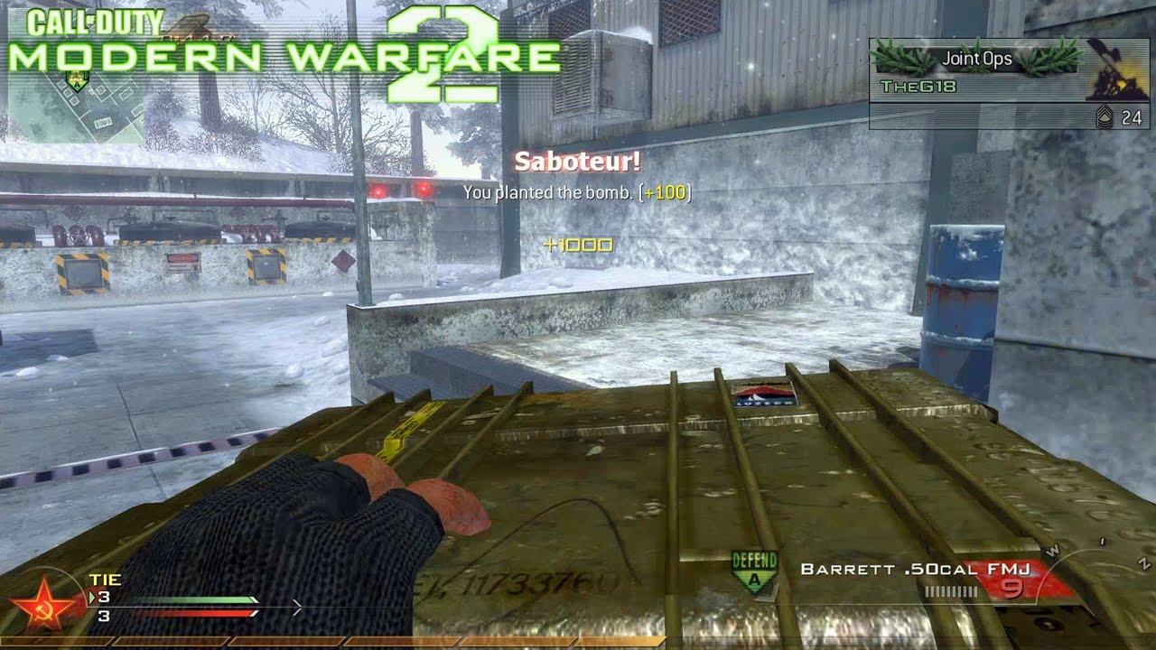 Call Of Duty MW2 - The Dongerlord CLUTCH! (Search and Destroy)