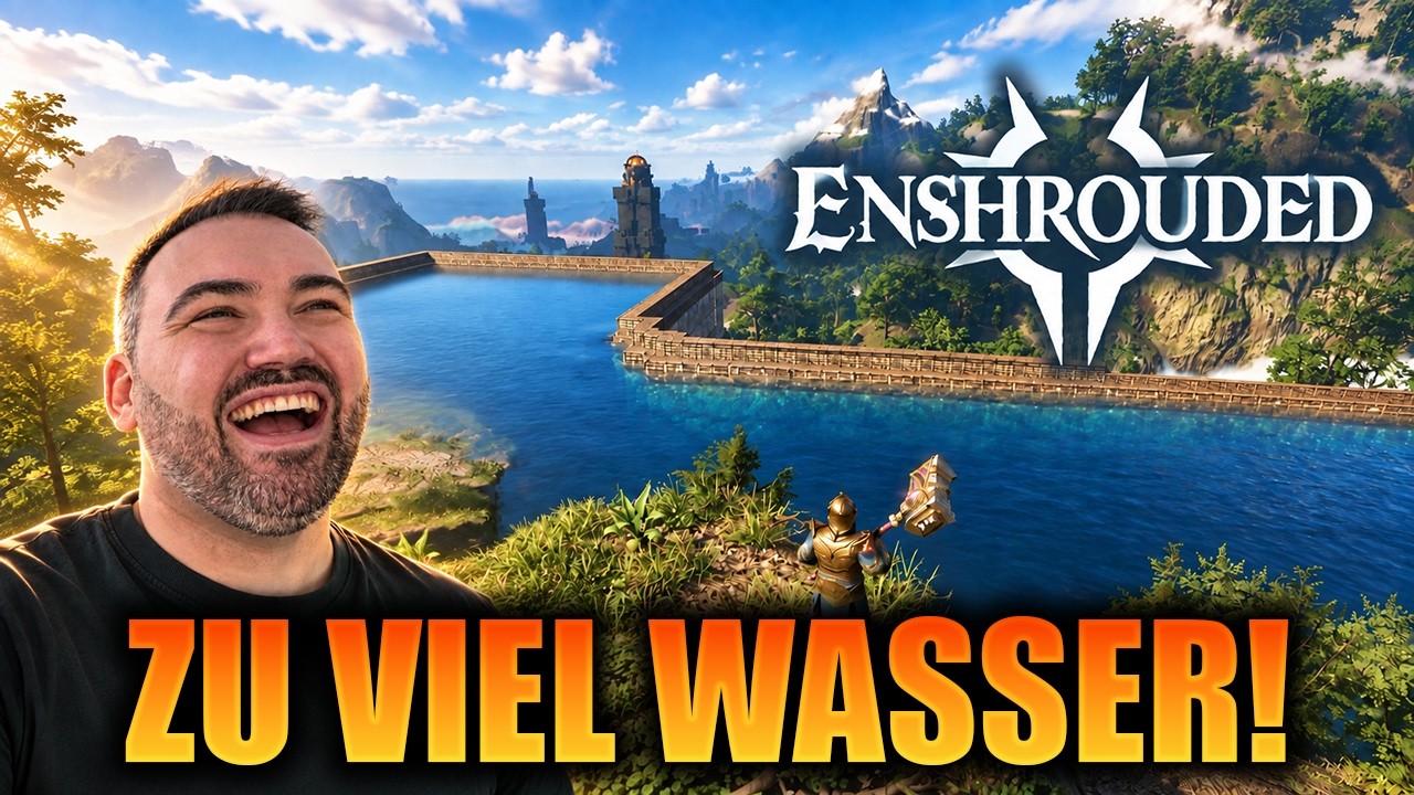 Was passiert, wenn ein gigantischer DAMM in Enshrouded BRICHT?!