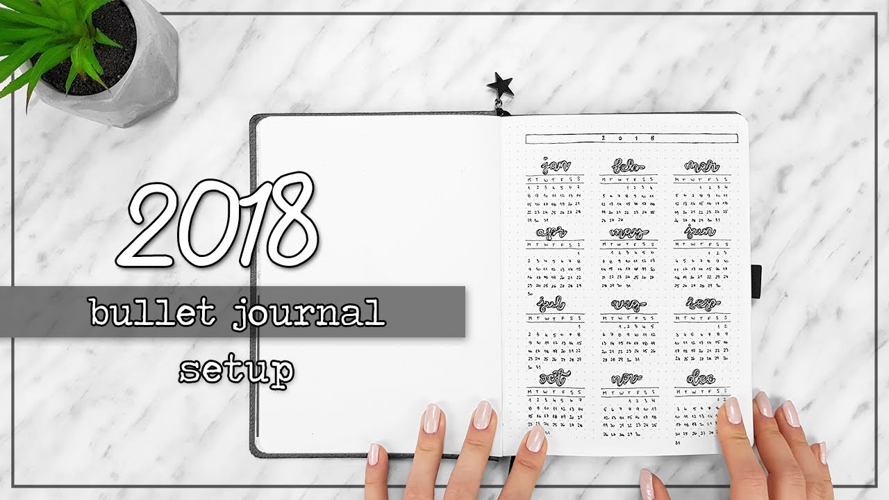 My 2018 Bullet Journal Setup