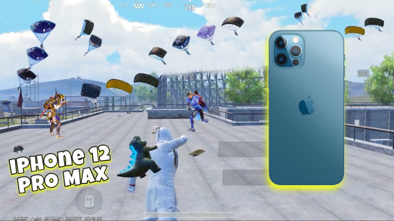My FIRST TIME PLAYING with iPhone 12 Pro MAX!!😱Pubg Mobile