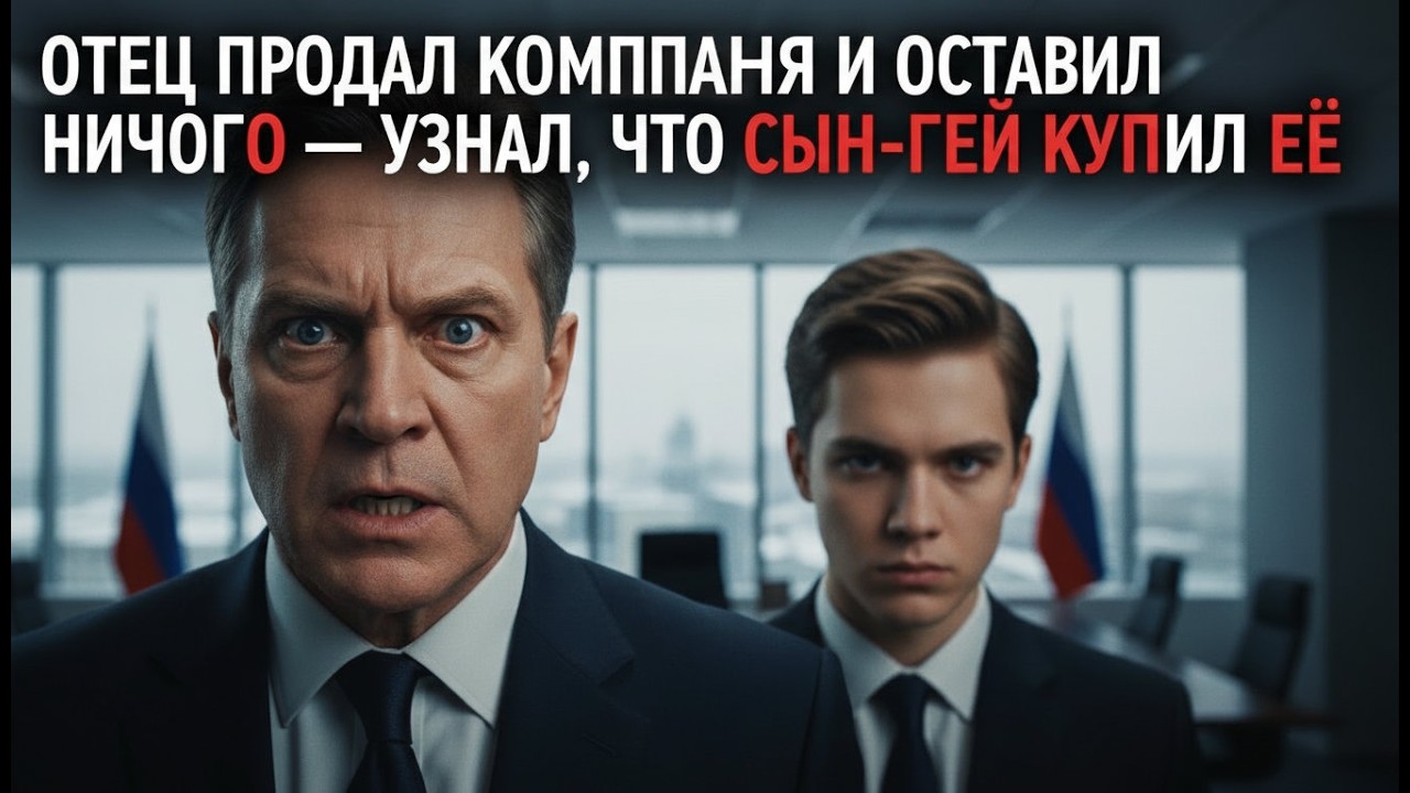 ОТЕЦ ПРОДАЛ ВСЮ КОМПАНИЮ И НИЧЕГО НЕ ОСТАВИЛ — ЗАТЕМ УЗНАЛ, ЧТО ЕГО ГЕЙ-СЫН БЫЛ ПОКУПАТЕЛЕМ
