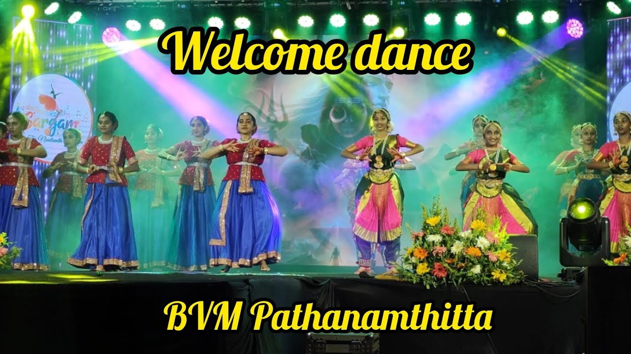 Welcome dance #BVM #pathanamthitta #sargam #annual day function #ranga pooja #school #celebration 