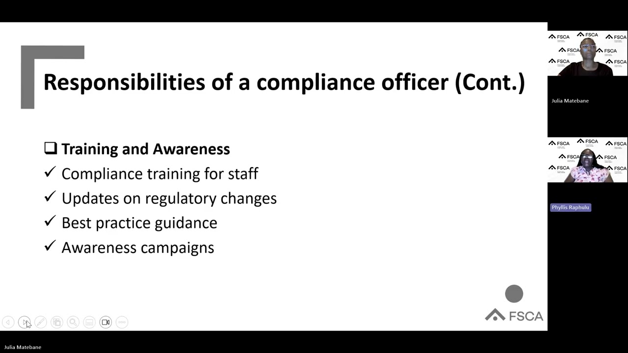 Compliance Arrangements Webinar - November 2025