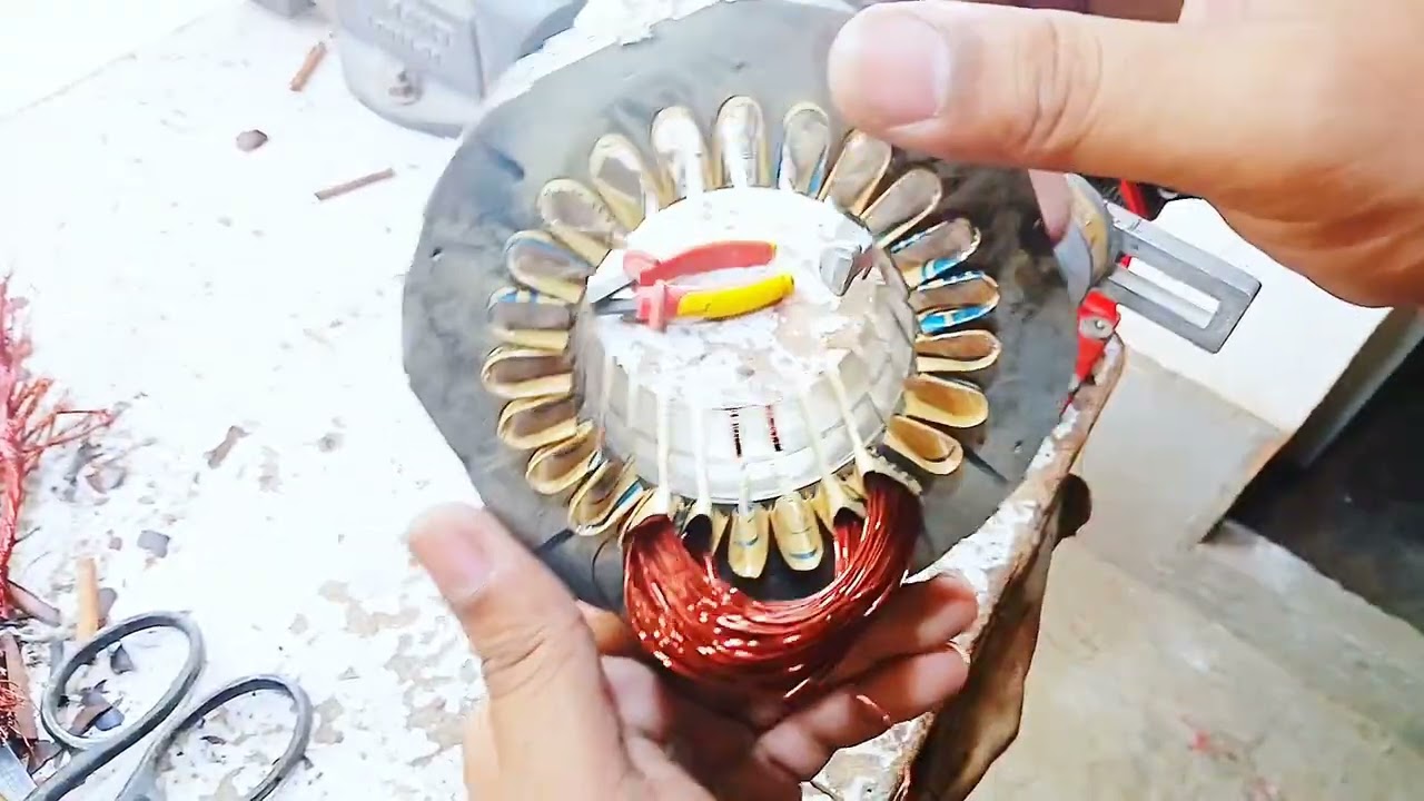 How to cooler fan motor winding with power full data A to Z + Ajmal raza qadri