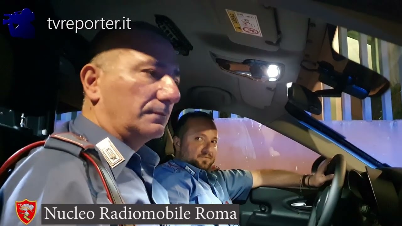 NUCLEO RADIOMOBILE ROMA:  LA CRONACA IN DIRETTA A BORDO DELLE AUTORADIO DEI CARABINIERI