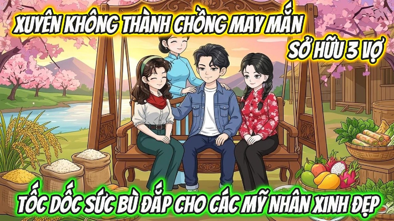 Xuyên Không Thành Chồng May Mắn Sở Hữu 3 Vợ, Tốc Dốc Sức Bù Đắp Cho Các Mỹ Nhân Xinh Đẹp