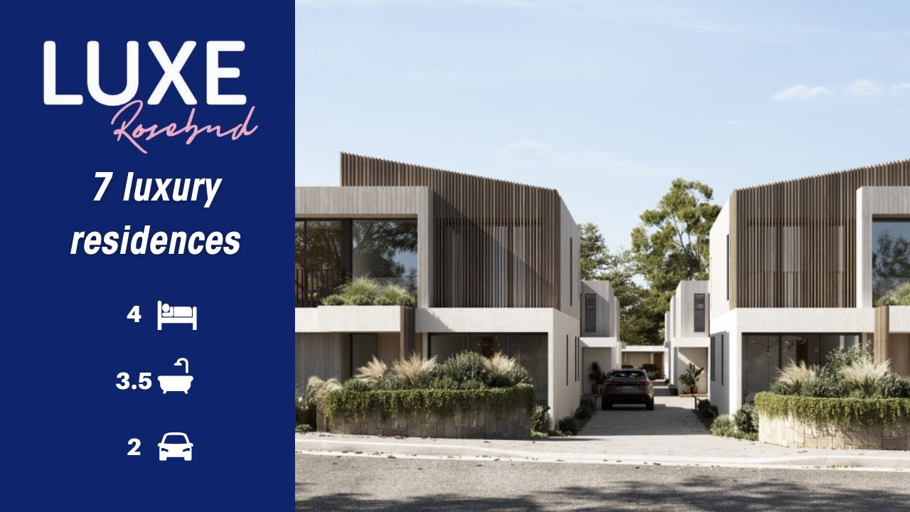 Luxe Rosebud - 7 architecturally designed luxury residences
