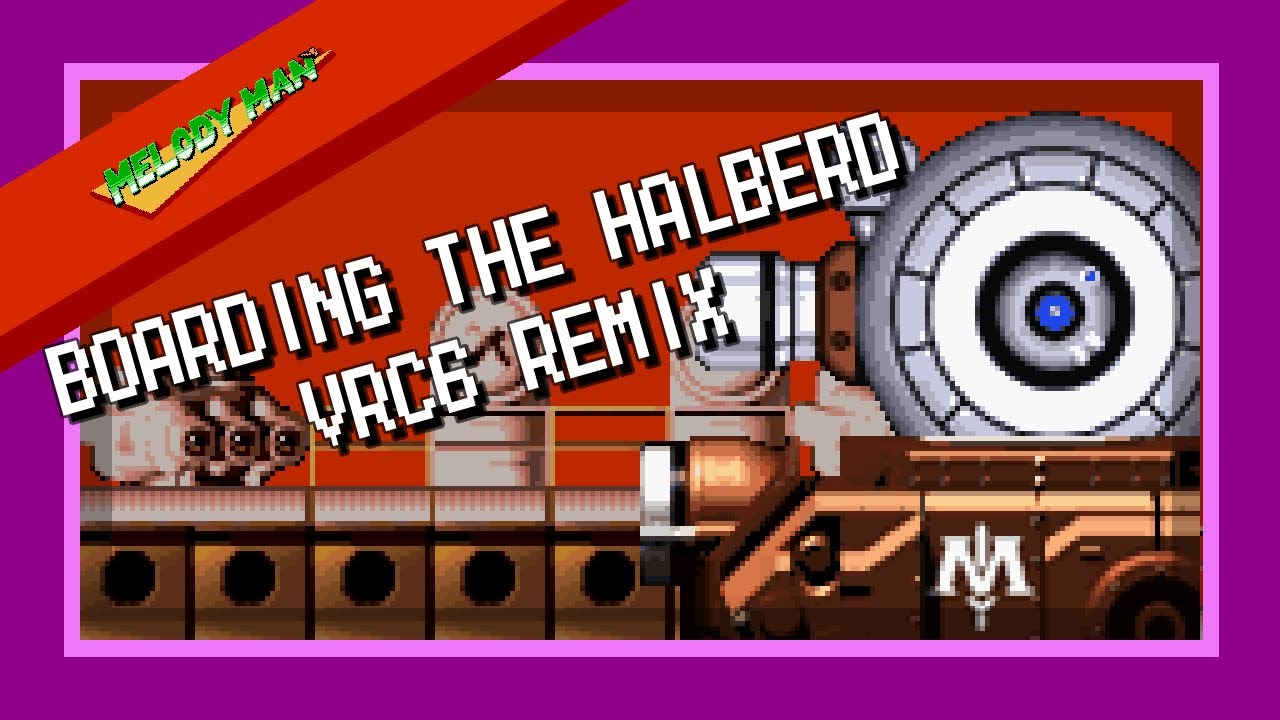 Kirby Super Star - Boarding the Halberd [8 bit - VRC6 Remix]