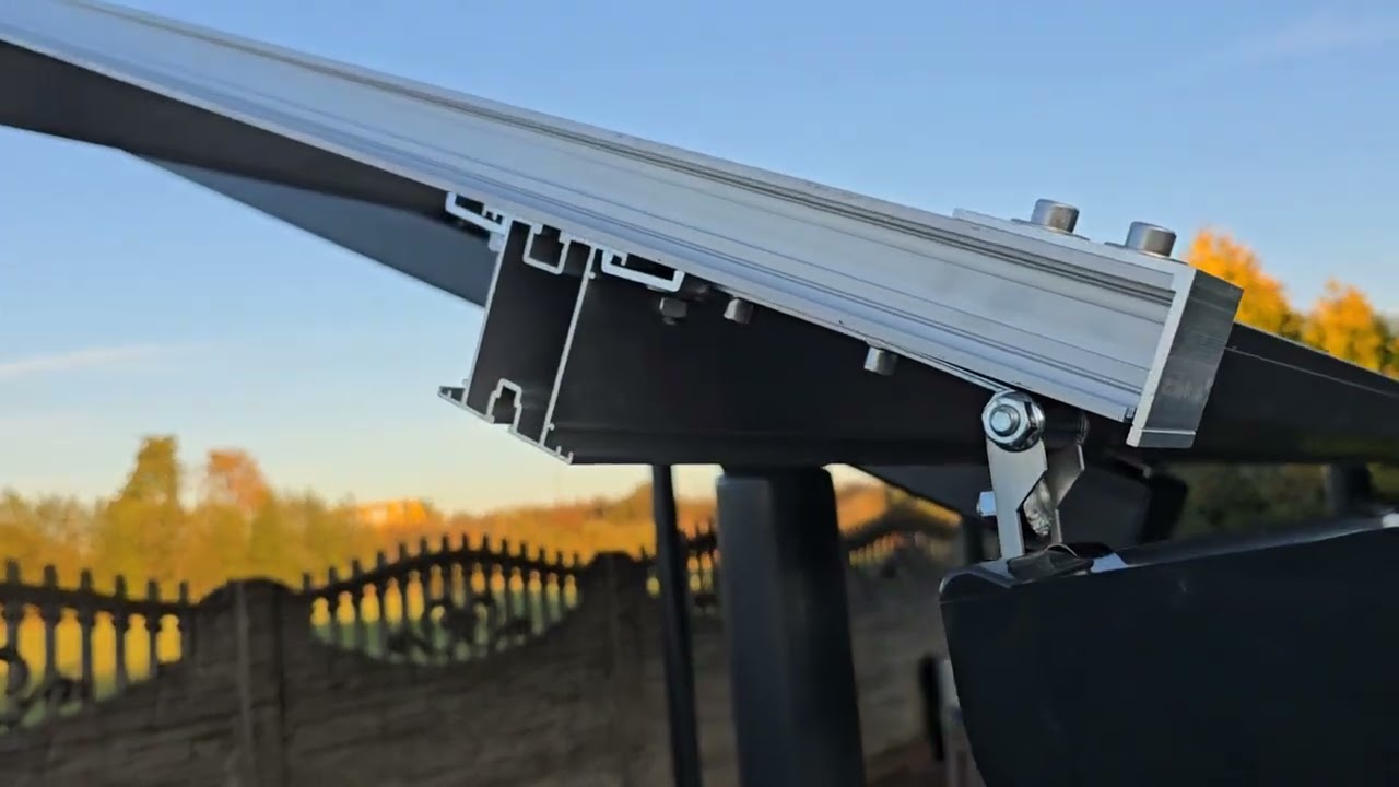 Wiata - Carport  ze szczelnym dachem