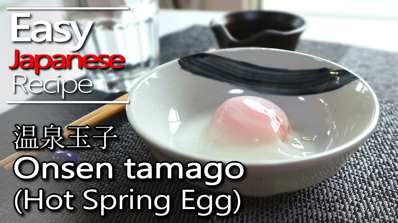 How to make onsen tamago & sauce.(Hot spring egg/Soft boiled egg)温泉たまごの作り方ontama(レシピ)