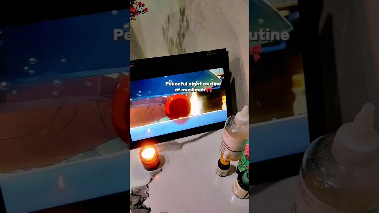 peaceful night routine 