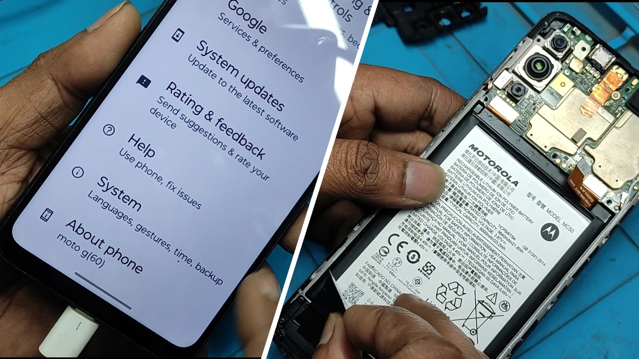 Moto G60 battery Change ! Moto g60 auto shutdown problems fix 100 solution'  #smartphone #shorts