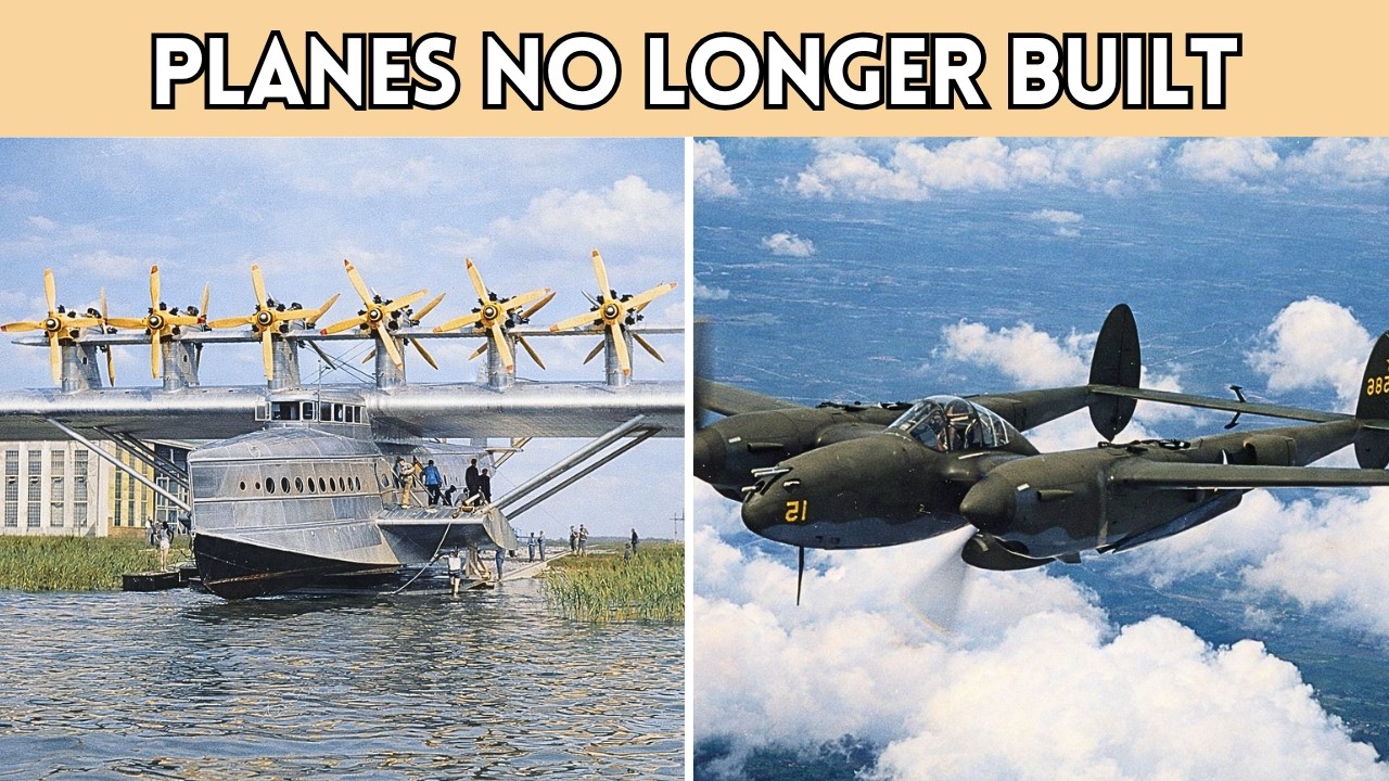 14 Old Airplane Styles No Longer Built Today