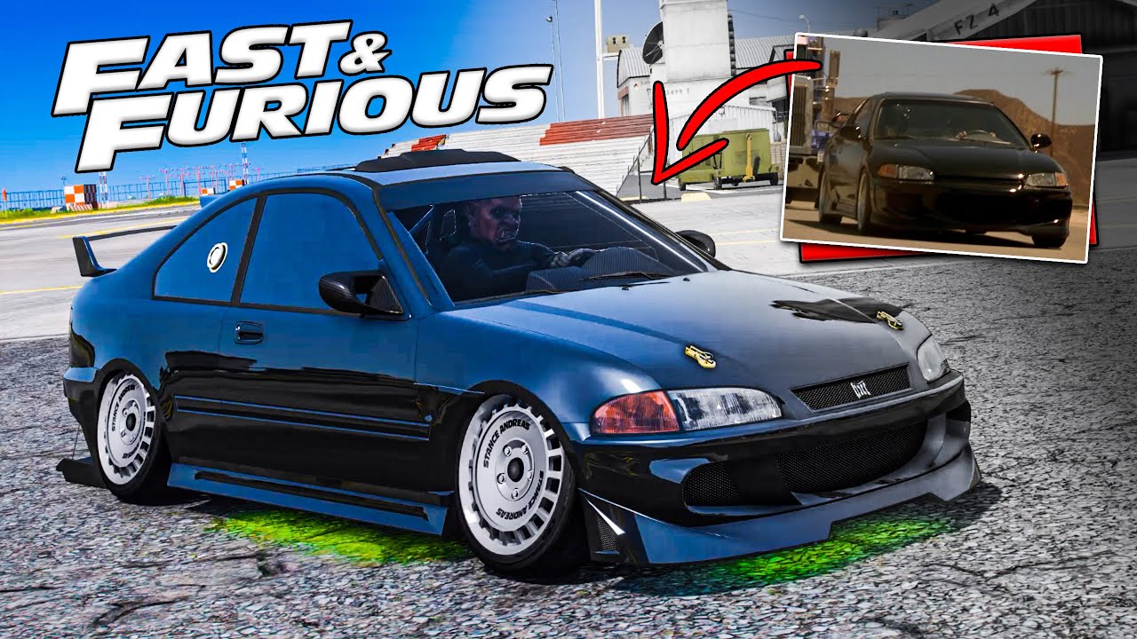 GTA 5 Online - Dinka Kanjo SJ (Honda Civic) - DLC Vehicle Customization | Fast & Furious Build