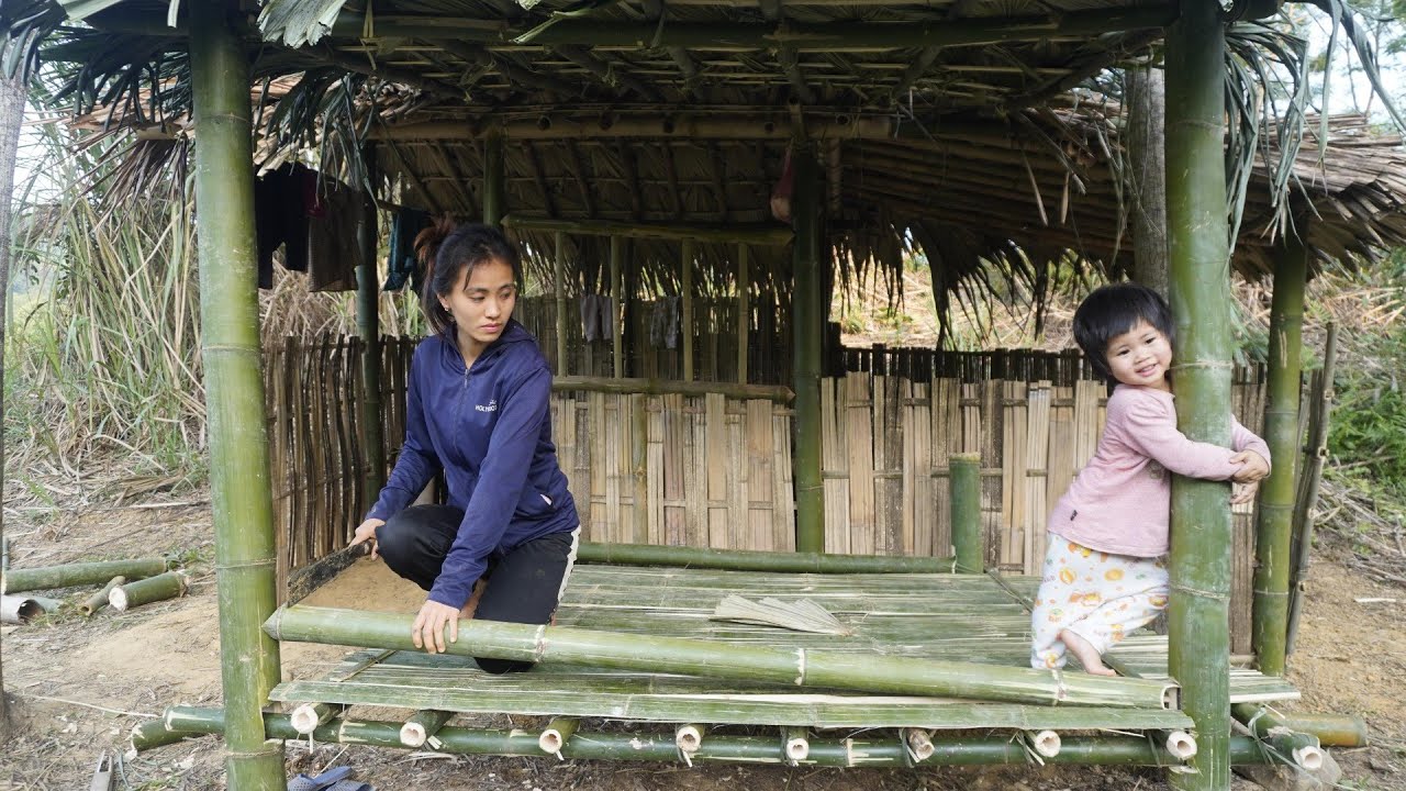 Full Video: 210 Days of Challenge Journey to Make a Bamboo House Alone in the Wilderness