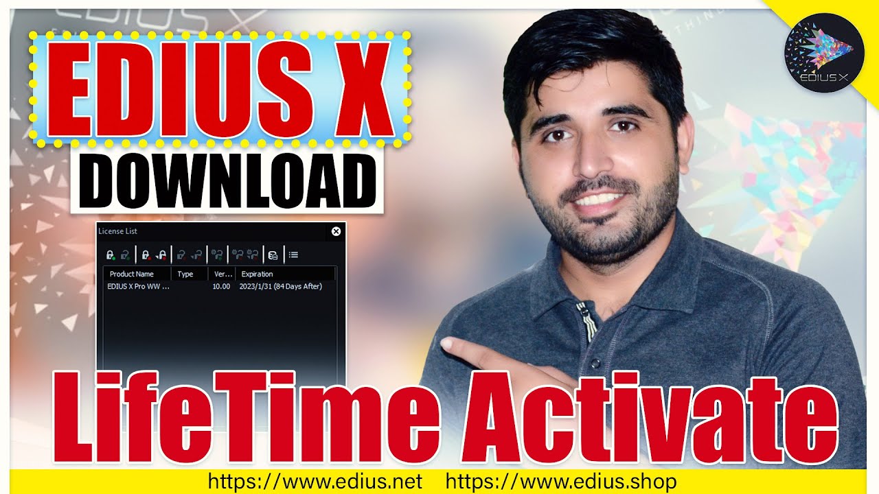 EDIUS X Lifetime Activate | Edius Grass Valley Official | Film Editing School