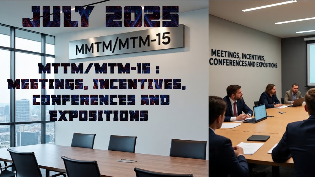 MTTM15/MTM15: MEETINGS, INCENTIVES, CONFERENCES, AND EXHIBITIONS #MTTM15 #MTM15 #IGNOU #MICE
