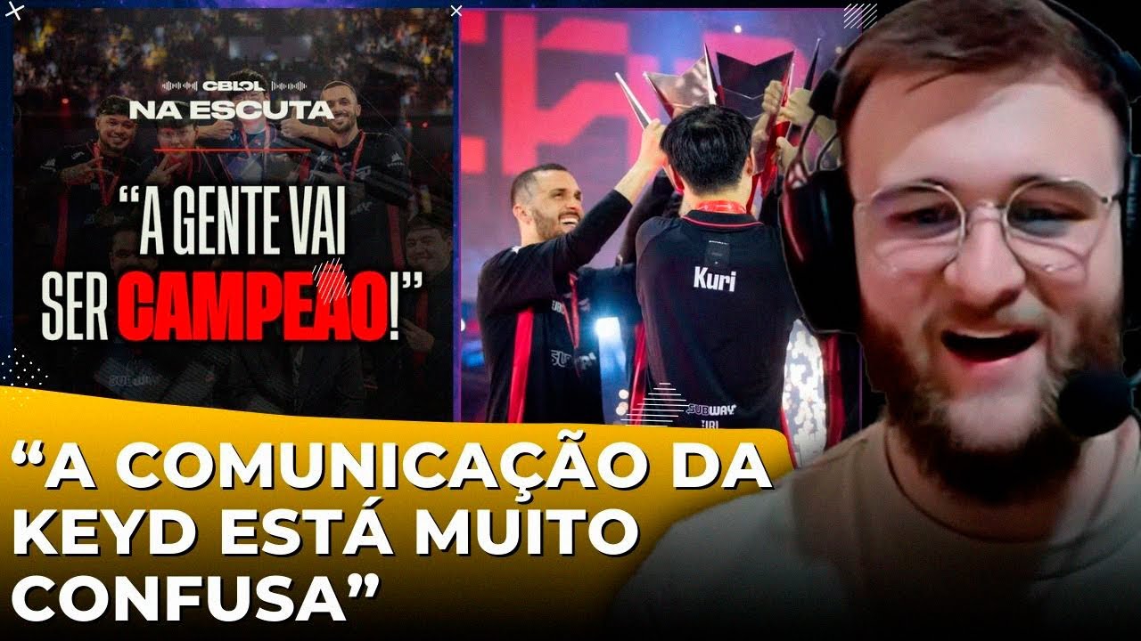 REAGINDO AO NA ESCUTA DA FINAL DO CBLOL - PAIN CAMPEÃ | Ranger react