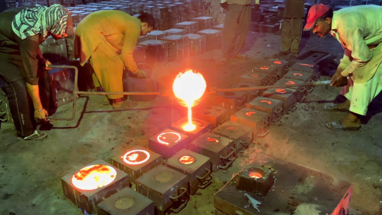 How To Make Car Rear Disc Brake In Factory- Disc Brake Making Process ||