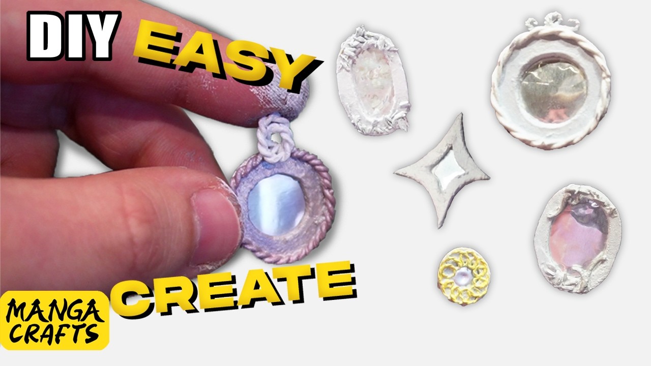 Easy DIY - How to Make Minis Mirrors Tutorial
