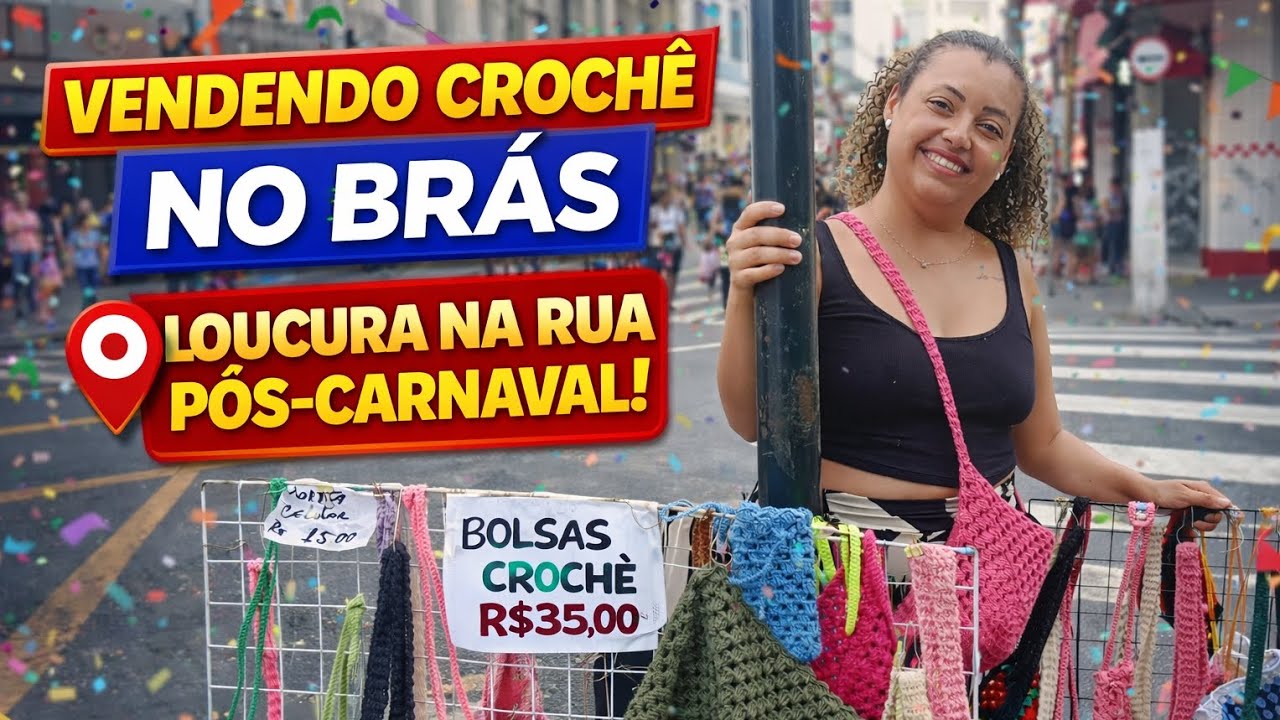 Fui vender no sábado pós-Carnaval… olha no que deu 😮