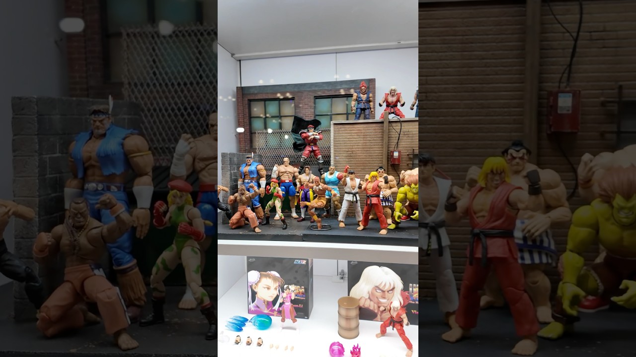 FIRST LOOK!!!! NYCC 2024 Jada Toys Street Fighter Display!!!!