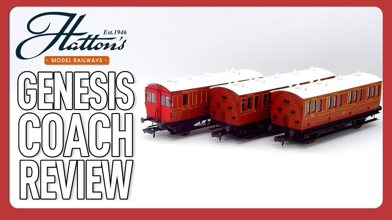 Hattons Genesis REVIEW! - LB&SCR 4&6 Wheel Coaches - 00 Gauge Model Railway