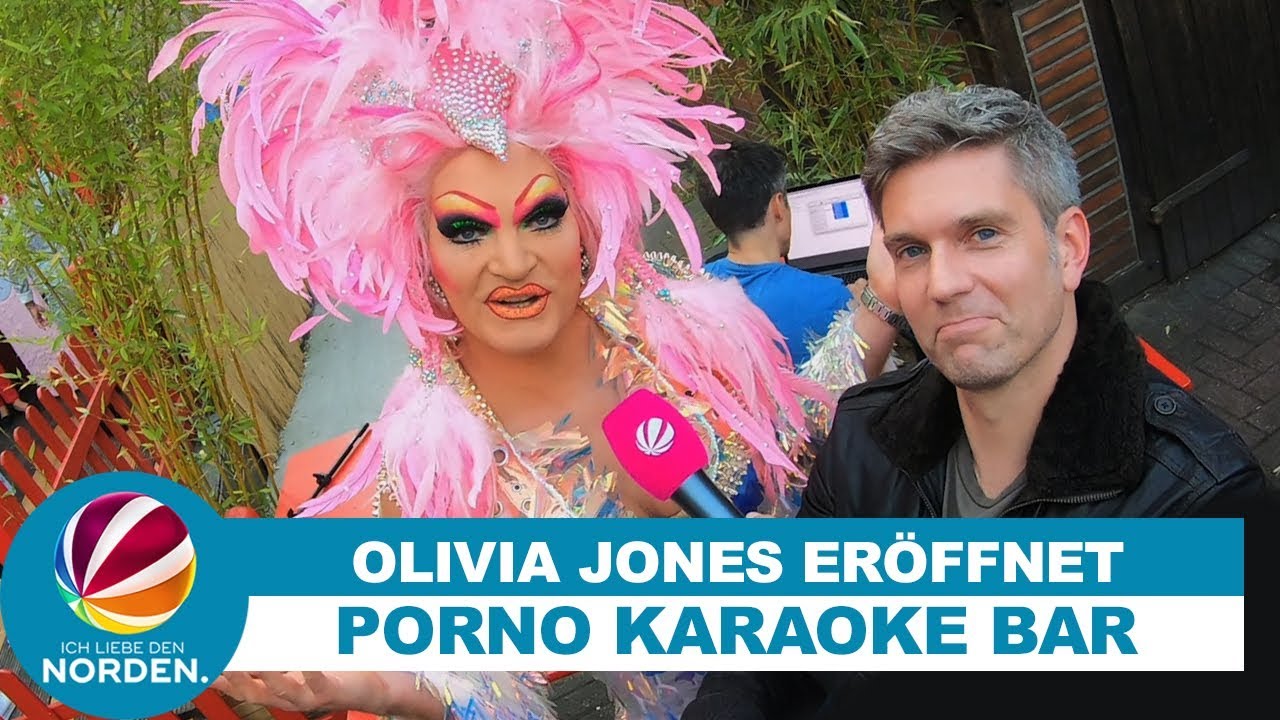 Olivia Jones eröffnet Porno Karaoke Bar auf dem Kiez