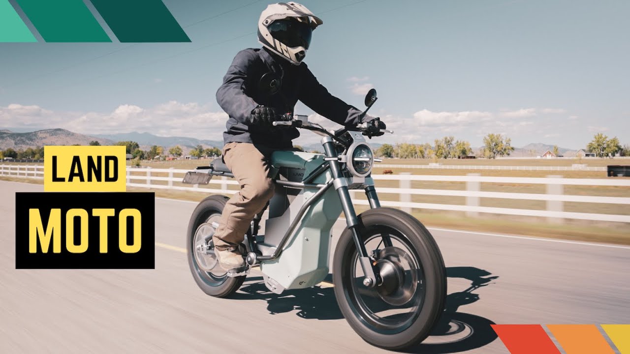 150 Miles on the ELECTRIC Motorcycle YOU NEED TO RIDE! | Land Moto District Review