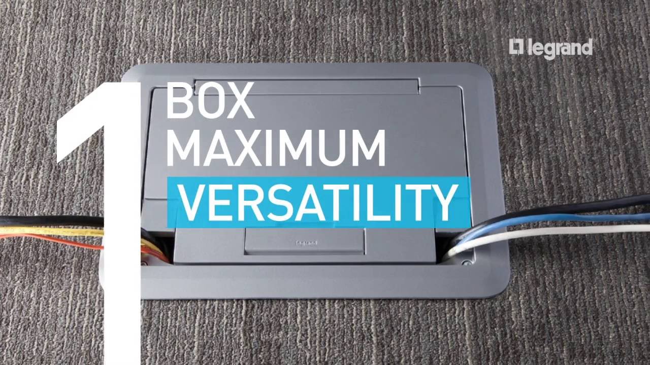 Wiremold: Evolution Series Floor Box