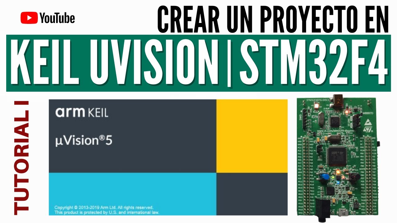 STM32F4 | COMO CREAR UN PROYECTO EN KEIL UVISION 5
