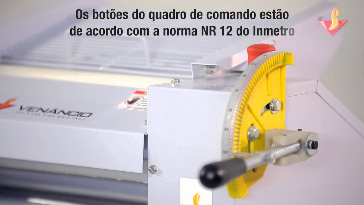 Cilindro Laminador 39 - NR12 / Portaria 371 INMETRO - Venâncio