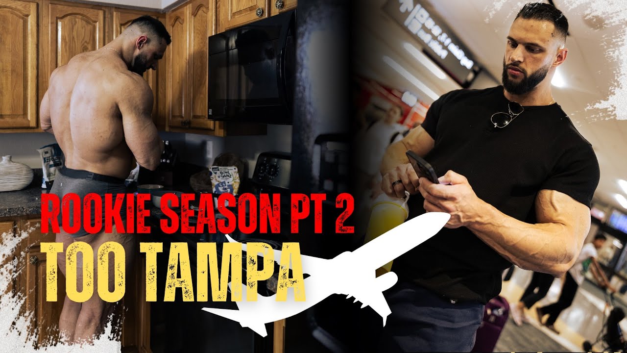 Rookie season Vlog day 2 | Travel day to Tampa